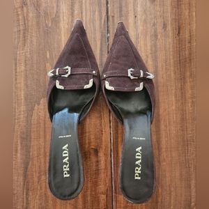 Vintage Prada Kitten heels size 36